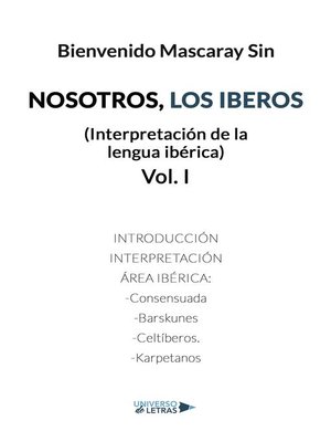 cover image of Nosotros, los iberos